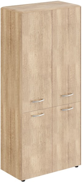 Шкаф с глухими средними и малыми дверьми и обвязкой DHC 85.3 Дуб Каньон 892х470х1950 в Краснотурьинске 