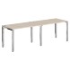 Стол 2-х местный XGWST 2470.1 2400х700х750 XTEN GLOSS в Краснотурьинске 