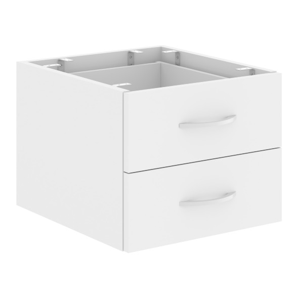 Тумба подвесная дву ящичная СРС-2V.1 407х448х325 IMAGO PLUS в Краснотурьинске 