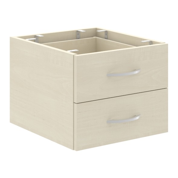 Тумба подвесная дву ящичная СРС-2V.1 407х448х325 IMAGO PLUS в Краснотурьинске 