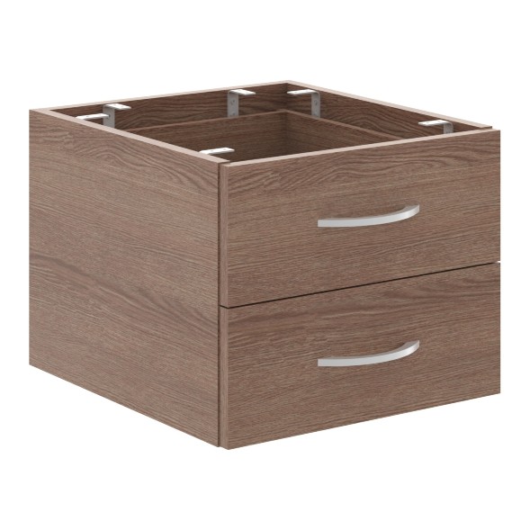 Тумба подвесная дву ящичная СРС-2V.1 407х448х325 IMAGO PLUS в Краснотурьинске 