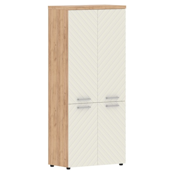 Шкаф со средними и малыми дверьми TLHC 85.3 856х450х1968 TORR LUX в Краснотурьинске 