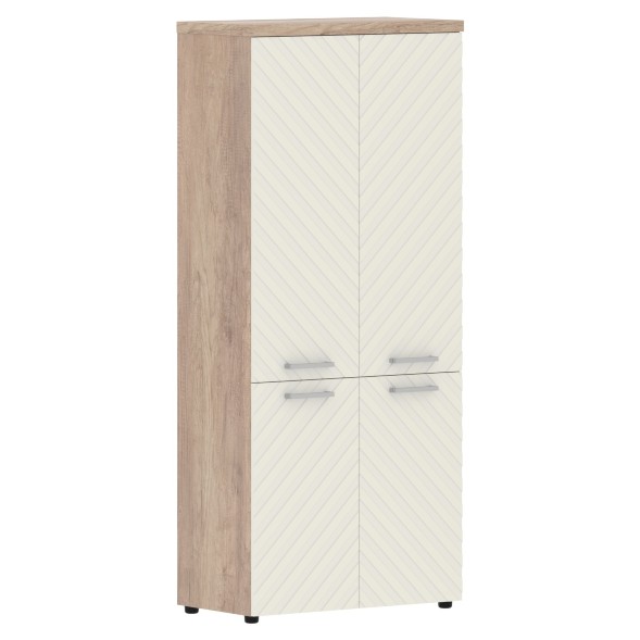 Шкаф со средними и малыми дверьми TLHC 85.3 856х450х1968 TORR LUX в Краснотурьинске 