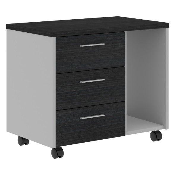 Тумба подкатная с отделением д/СБ OLC-3D.A 733х450х625 OFFIX NEW в Краснотурьинске 