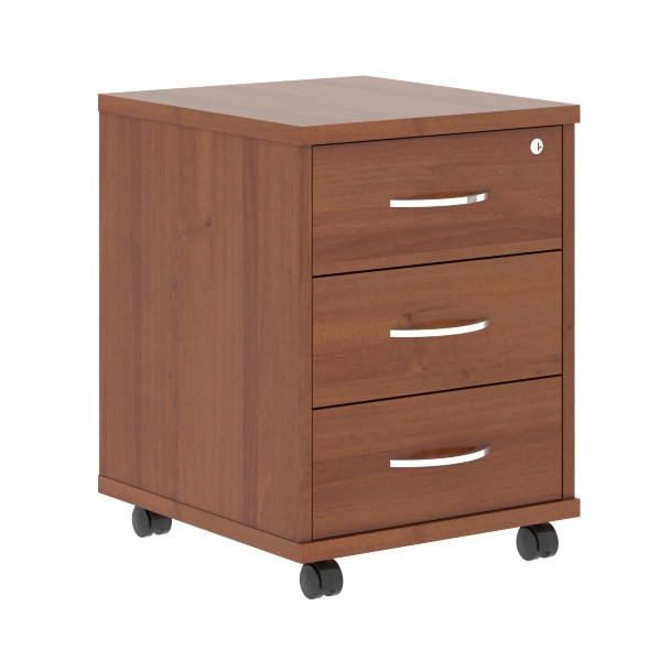 Тумба подкатная ТМ-3 Орех с фолдингом 412*450*551 IMAGO в Краснотурьинске 