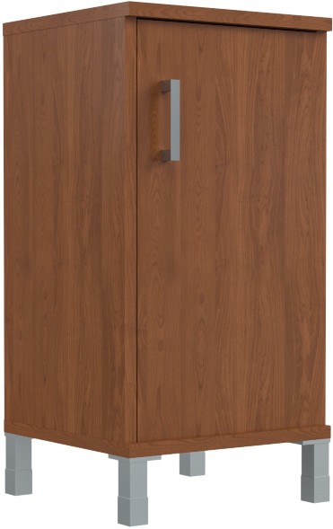 Шкаф-колонка низкая с глухой малой дверью B 411.2(R) Орех Гарда 475х450х920 в Краснотурьинске 