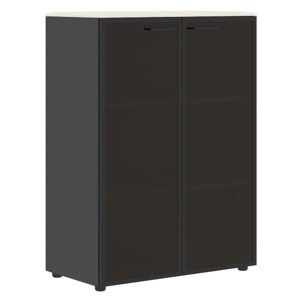 Шкаф со стеклянными дверьми в рамке JMC 85.7 856х452х1184 JAY в Краснотурьинске 